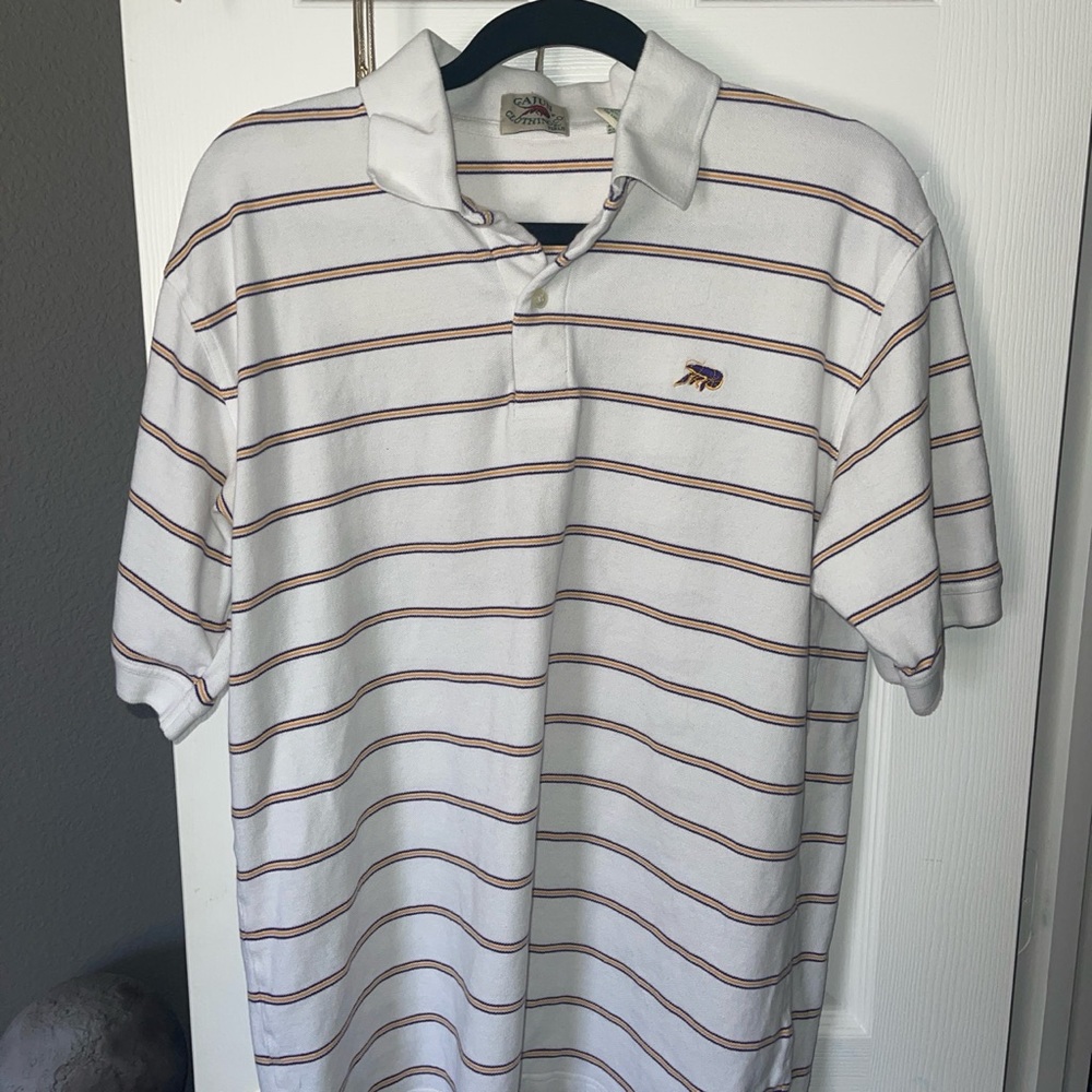 Men’s Cajun Striped Polo